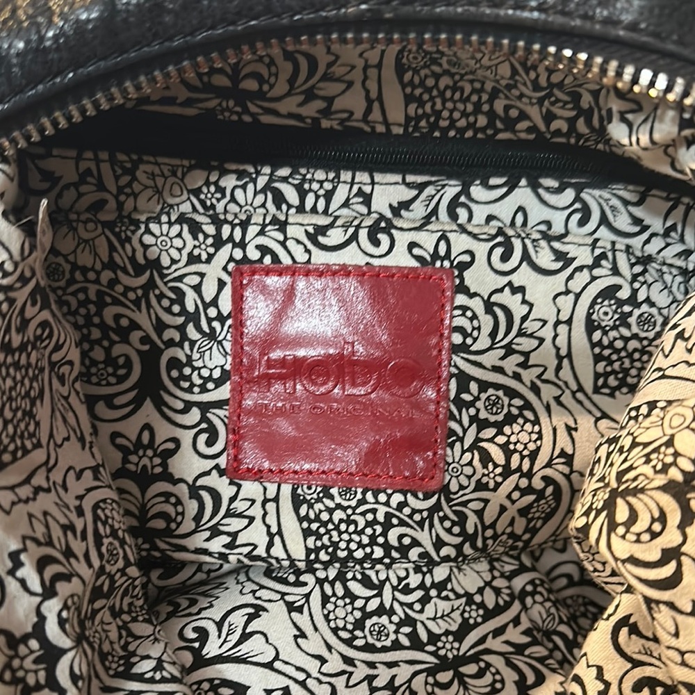 Hobo the original black Leather Shoulder Bag - Picture 9 of 9